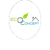 Ecoconcept eco construcao ecologico icf Sticker