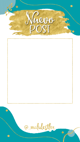 Post Gold Sticker