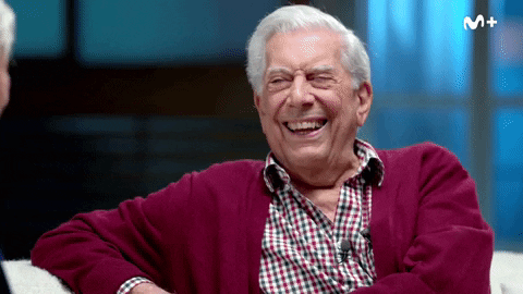 Mario Vargas Llosa Television GIF by Movistar Plus+