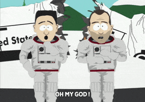 crash astronauts GIF by South Park 