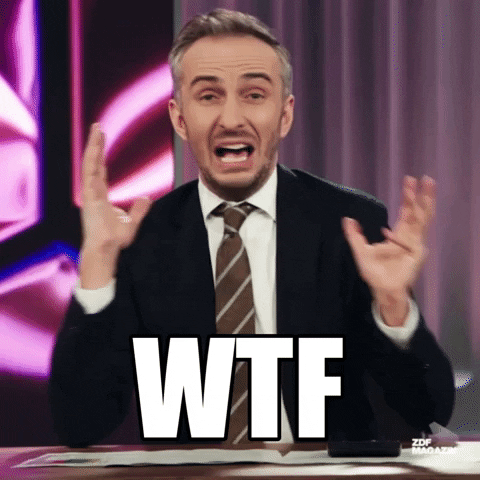 Wtf GIF by ZDF Magazin Royale