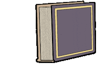 Open Book Libro Sticker