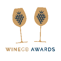 Gold Medal Cheers Sticker by Wines of Great Britain