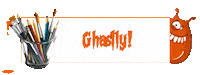 Halloween Monster Sticker