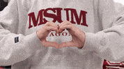 Heart Hands GIF by Minnesota State University Moorhead