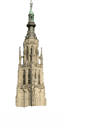 Grotekerk Sticker by STRND BREDA