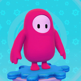 FallGuysGame giphyupload dance gaming robot GIF