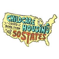 Surviving Cost Of Living Sticker by All Better