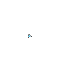 functionalfit logo blue fly triangle Sticker