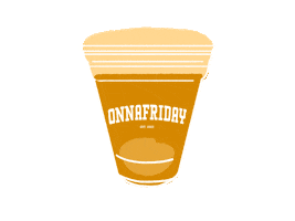 charlieonnafriday beer friday good times friday night Sticker