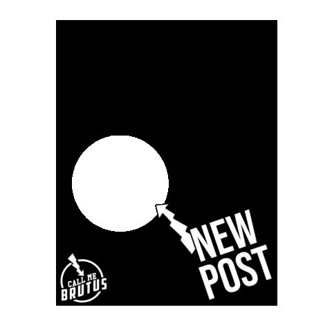 Post Shadow Sticker by Call Me Brutus