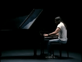 andrew w k piano GIF