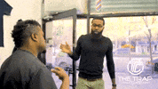 TrapCrate greetings respect handshake black man GIF