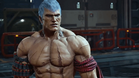Bryan Fury Fist Bump GIF by BANDAI NAMCO