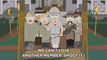 agression shoot it GIF by South Park 