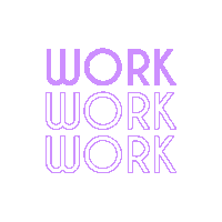 Work Working Sticker
