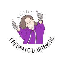 Rheumatoid Arthritis Sticker by Arthritis Life