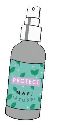 Nafia Sanitiser Sticker by NAF! Stuff Limited