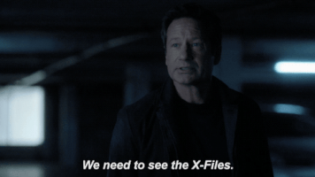 scully mulder GIF by The X-Files