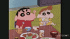 funimation anime excited fist pump shin chan GIF