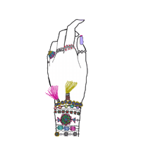 Swipe Up Sticker by Verrier Handcrafted
