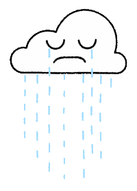 Sad Cry Sticker