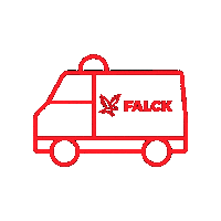 Hilfe Notfall Sticker by Falck Rettungsdienst GmbH