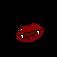 Jh00nz vampire blood mouth boca GIF