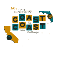 Coast To Coast Challenge Sticker by Disney Sports