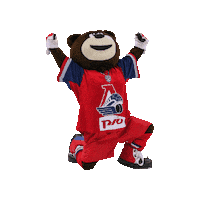 Bear Локомотив Sticker by Хоккейный клуб "ЛОКОМОТИВ"