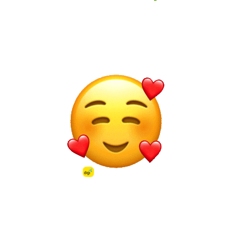 In Love Hearts Sticker by Digi