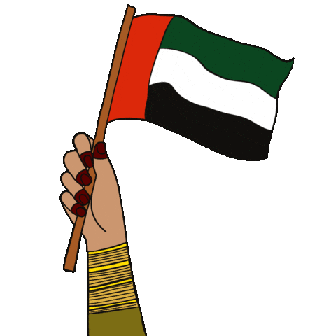 Uae Emirati Womens Day Sticker