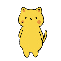 ねこ Hello Sticker