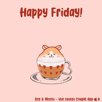 Its Friday Coffee GIF by SoyandMochi