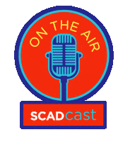 Podcast Microphone Sticker by SCAD