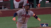 Celebrate Atlanta Braves GIF by MLB