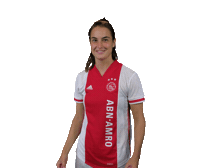 Ajax Vrouwen Caitlin Sticker by AFC Ajax