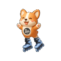 Dog Puppy Sticker by SpaceCitySkaters