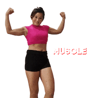Strongwoman Muscle Woman Sticker by OH JAMU