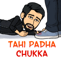 Forgive Me Foot Sticker by Chiragh Baloch