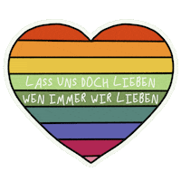 Gay Pride Sticker by Madeline Juno