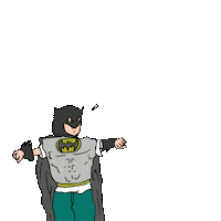 Dc Comics Batman Sticker by Liotta Seoul