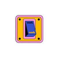 Work Working Sticker