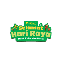 Hariraya Sticker by ProDiet Malaysia