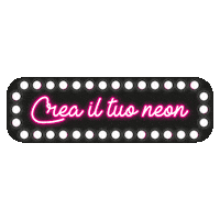 Neon Neonart Sticker by Soffieria Monti