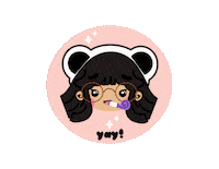 Happy Art Sticker