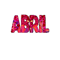 Abril Sticker