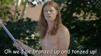 Bronzed Up And Tonzed Up!