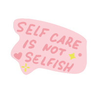 Selfcare Sticker by Silkies
