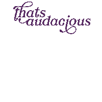 The Audacity Brand Sticker by Auden & Company